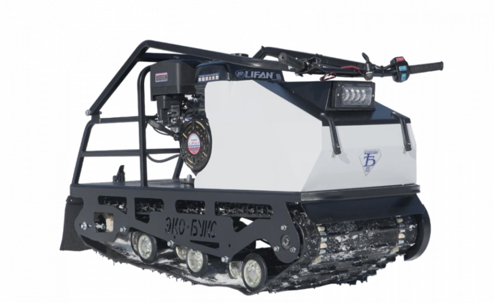 Мотобуксировщик ЭКО-букс V.2 15 л.с. (катковая подвеска, передний привод, длина 1450 мм) в Геленджике