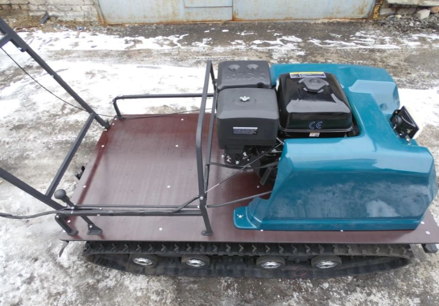 Мотобуксировщик AhtaR LR13 с реверс-вариатором Буран (задний ход) в Геленджике