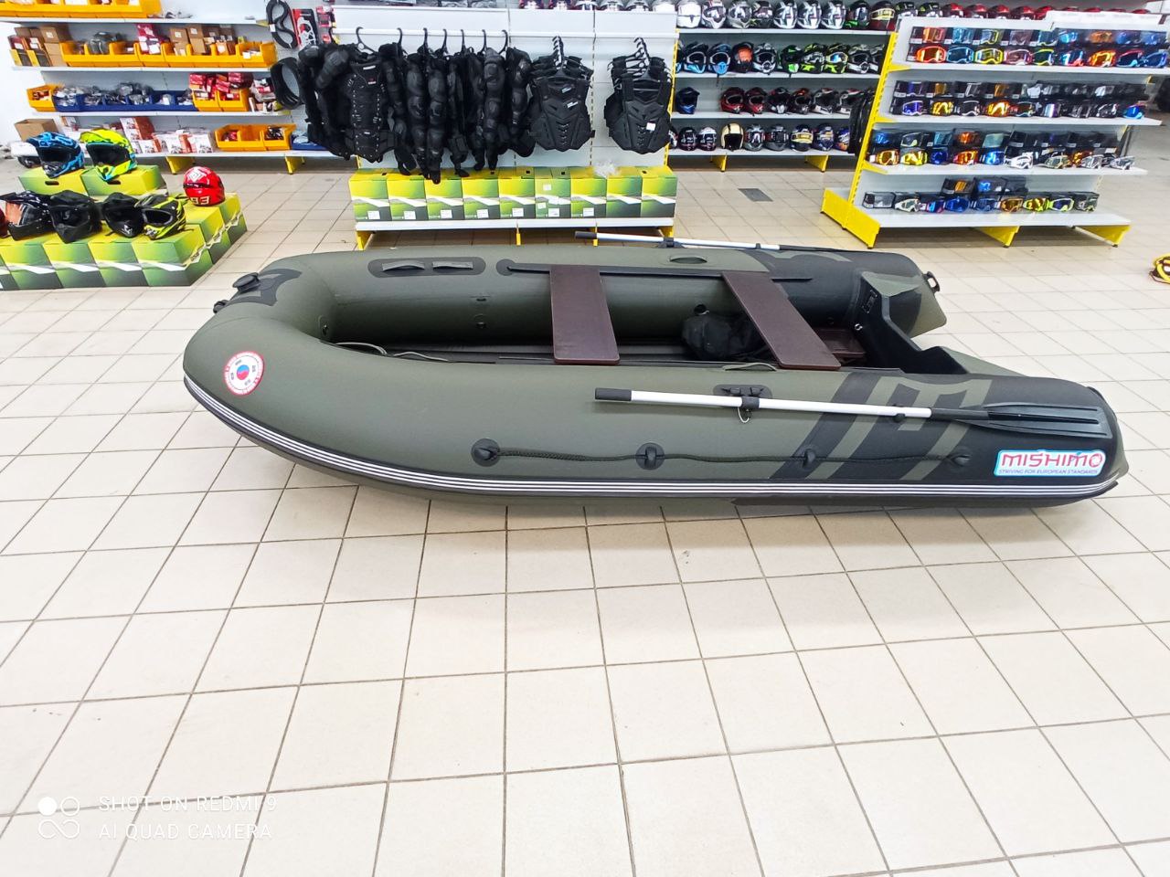 Лодка MISHIMO RIVER JET 470 под водомет в Геленджике