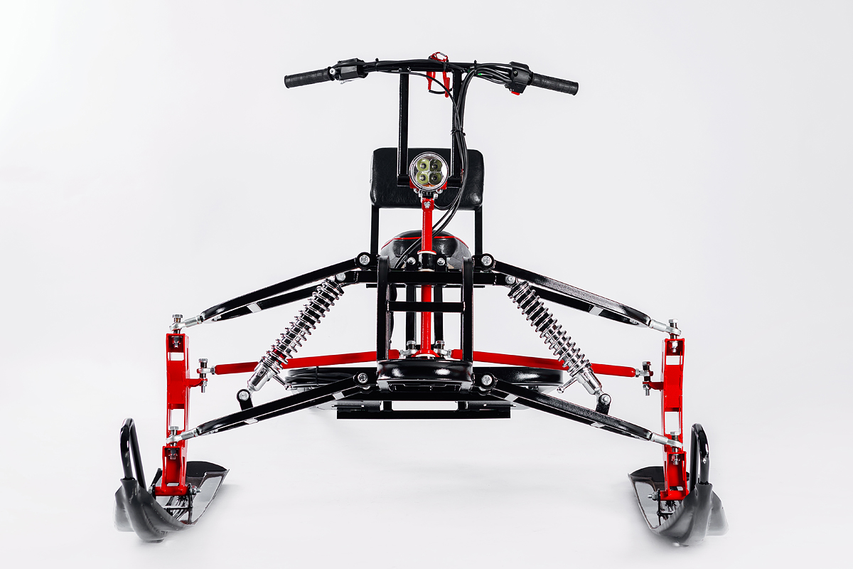 Лыжный модуль IKUDZO с подогревом ручек пластиковые лыжи в Геленджике