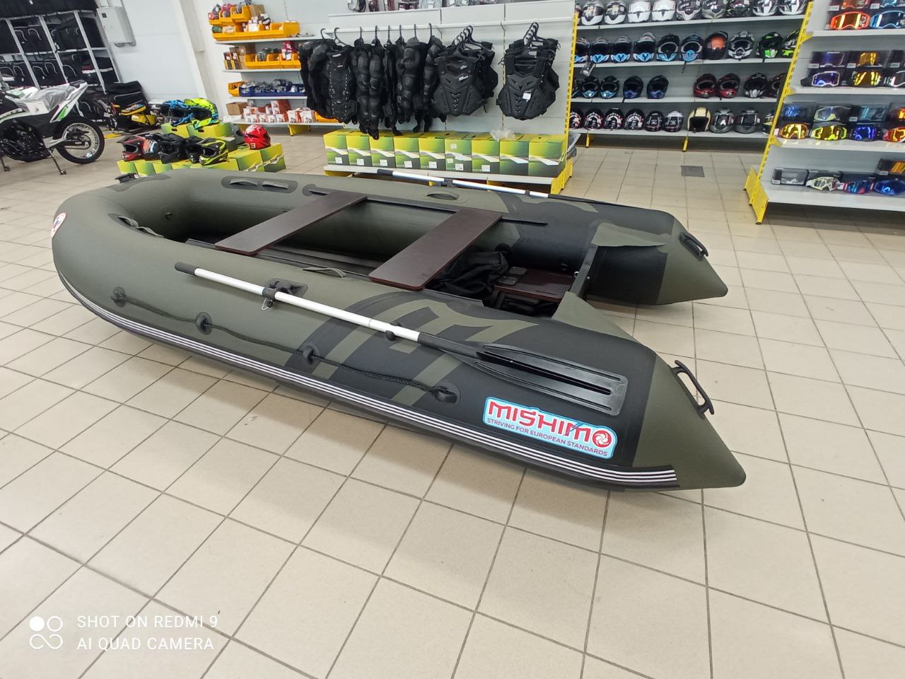 Лодка MISHIMO RIVER JET 400 под водомет в Геленджике