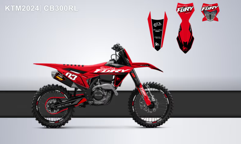 Кроссовый мотоцикл Sanchez Fury CB300RL в Геленджике