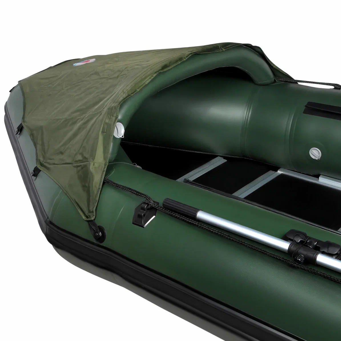 КОМПЛЕКТ НОСОВОГО ТЕНТА К ЛОДКЕ SMARINE SDP MAX 365-380 ЗЕЛЕНЫЙ в Геленджике