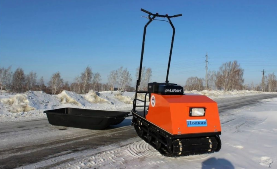 Мотобуксировщик Полкан 500К 9 л.с. в Геленджике