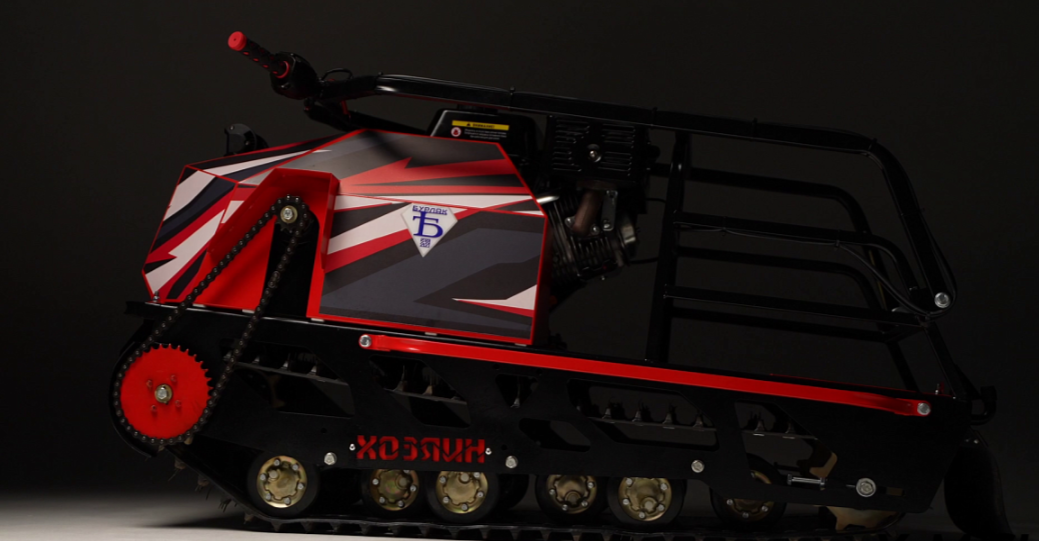 Мотобуксировщик Бурлак ХОЗЯИН-2 в Геленджике