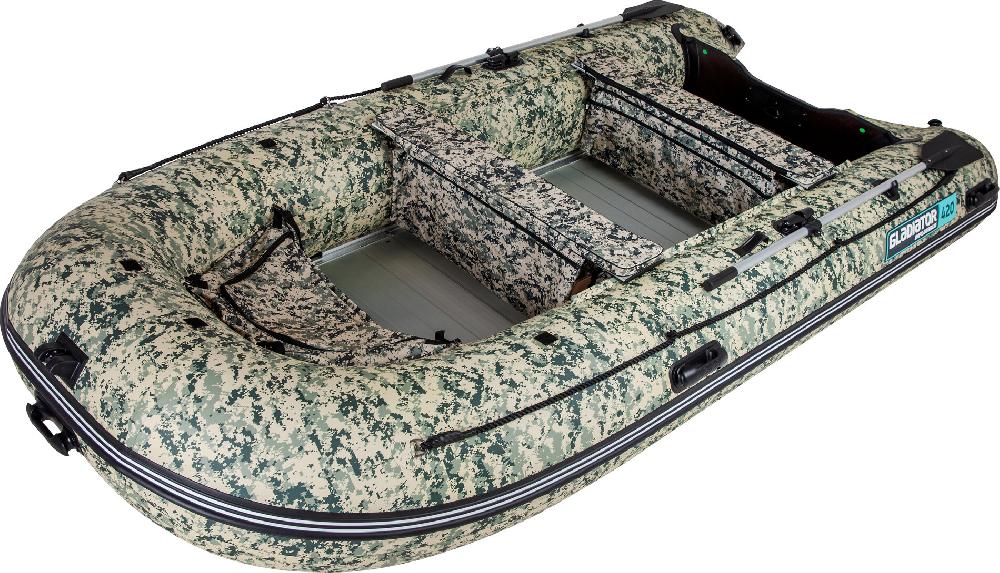 НАДУВНАЯ ЛОДКА GLADIATOR C420AL в Геленджике