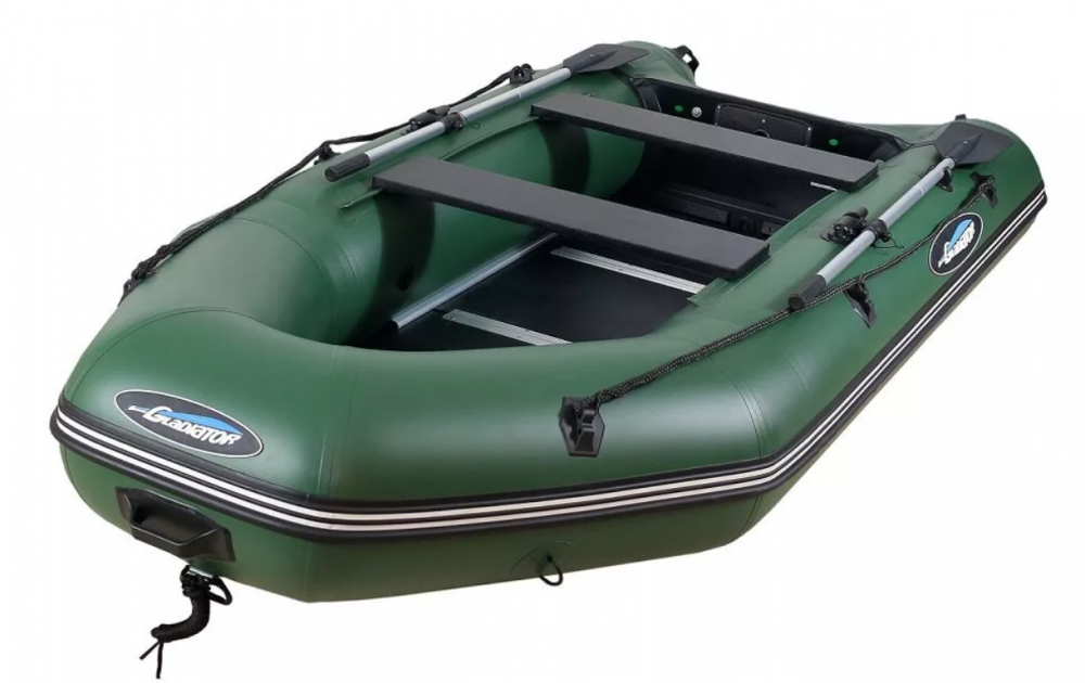 МОТОРНО-ГРЕБНАЯ ЛОДКА ПВХ GLADIATOR A 320 ТК С ФАНЕРНЫМ ПОЛОМ в Геленджике