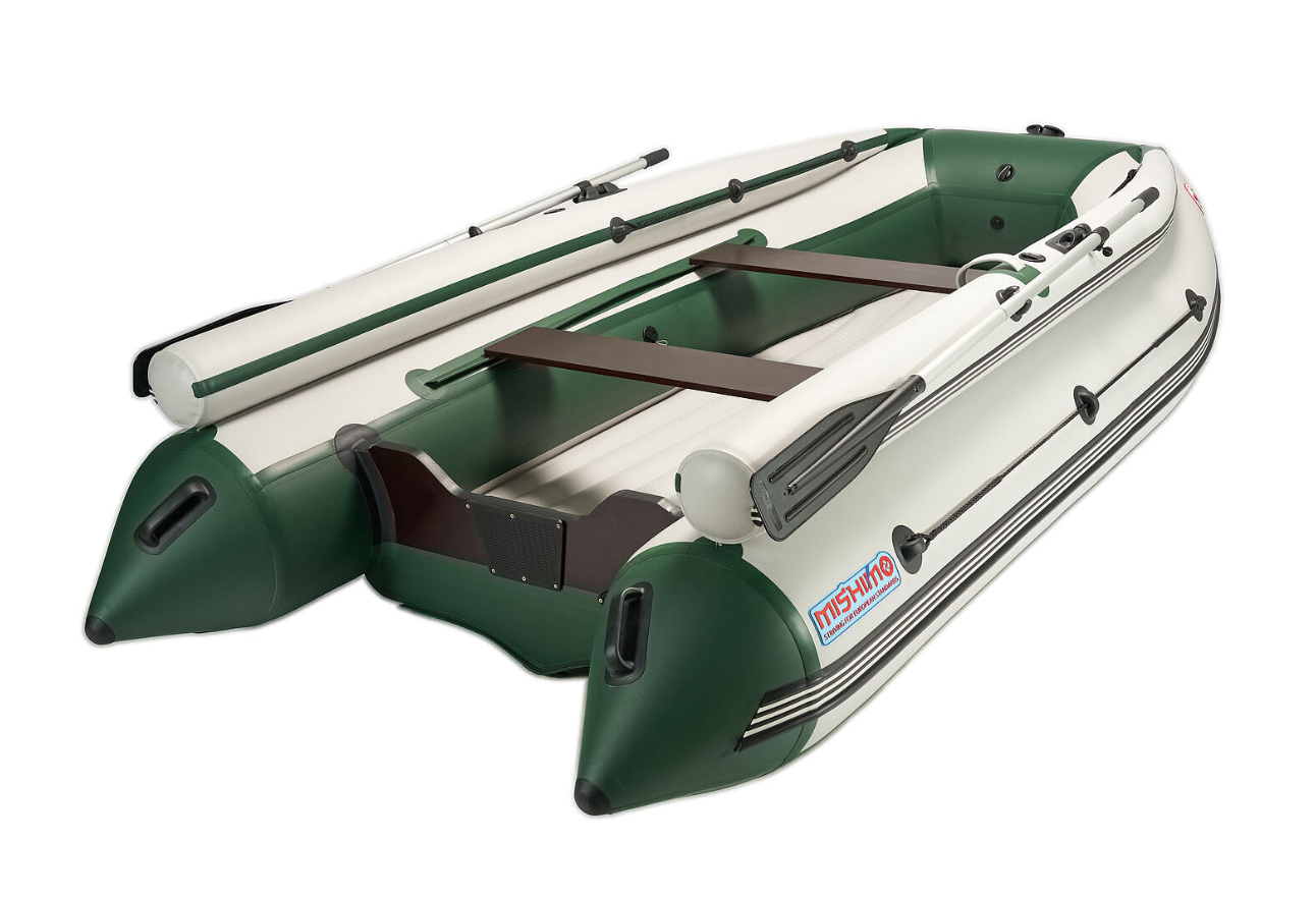 КОМПЛЕКТ ЛОДКА MISHIMO FAMILY LITE 370 + МОТОР 9,9 (15) Л.С. в Геленджике