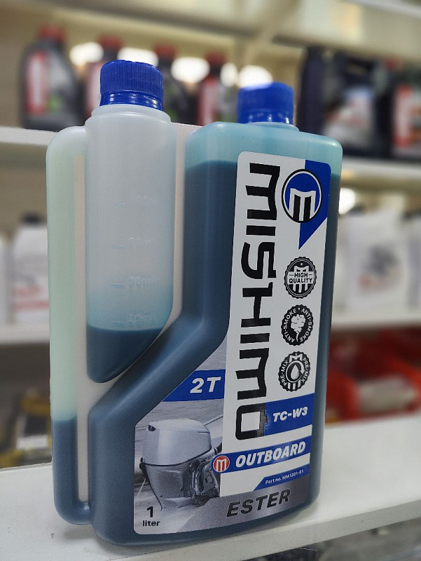 Масло MISHIMO 2T OUTBOARD (ESTER) полусинтетика 1 л в Геленджике