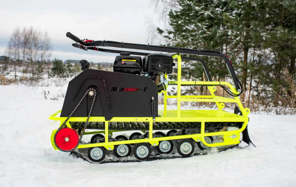 Мотобуксировщик Бурлак ХОЗЯИН-1 (капот металл) в Геленджике