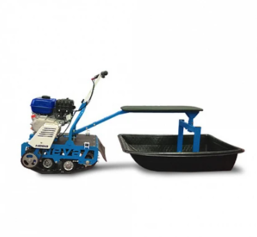 Мотобуксировщик НЕВА МС-1-YA (MX200) с санями и сиденьем в Геленджике