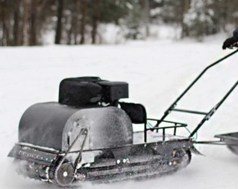 Мотобуксировщик ОНЕГО 500 ЭКОНОМ 15 л.с. в Геленджике