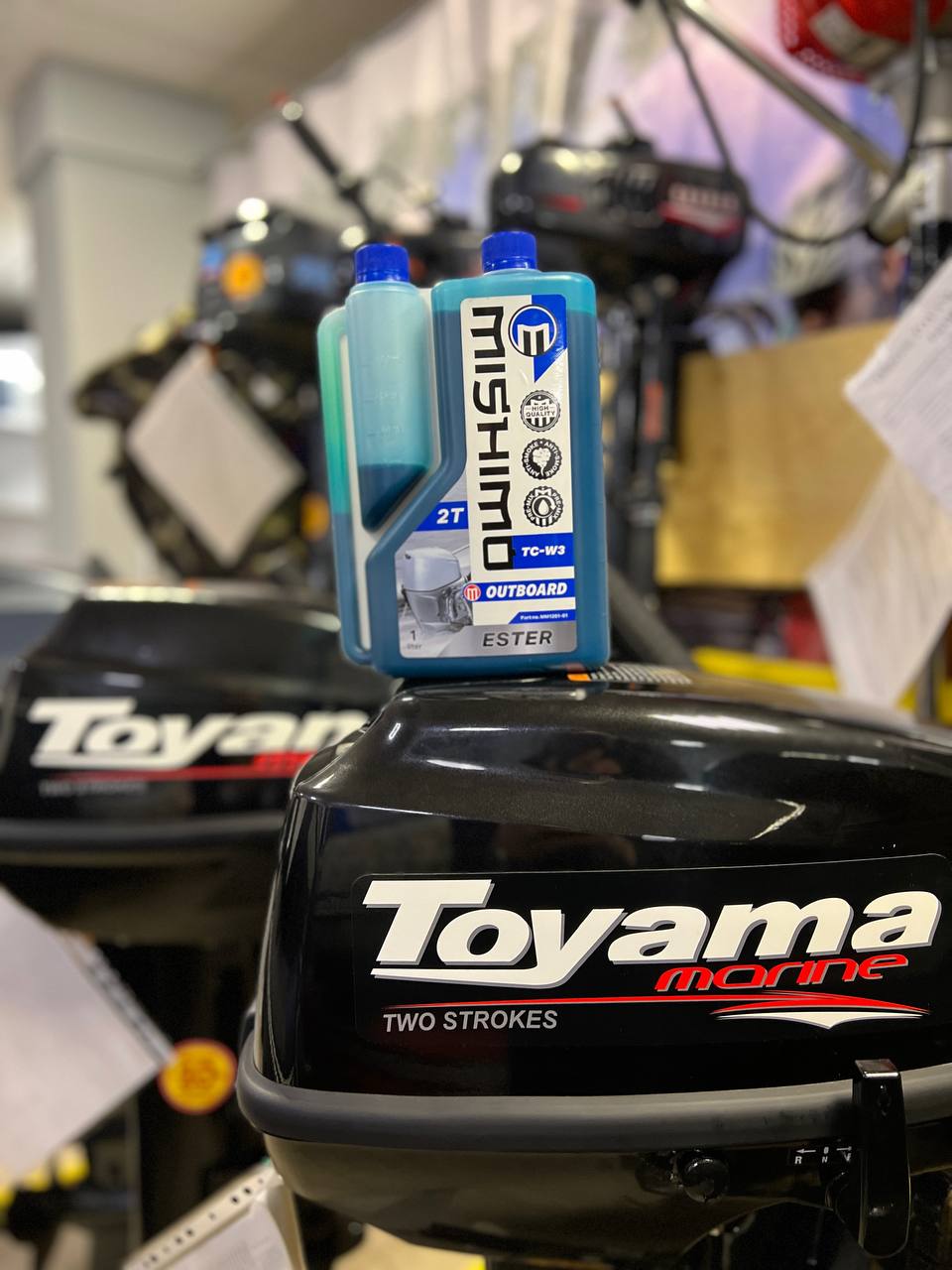 Масло MISHIMO 2T OUTBOARD (ESTER) полусинтетика 1 л в Геленджике