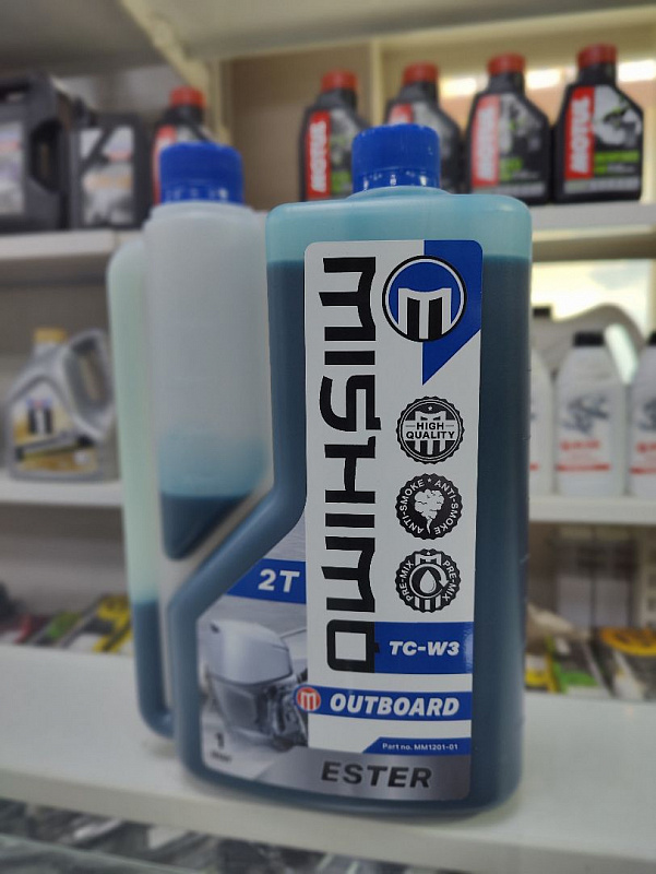 Масло MISHIMO 2T OUTBOARD (ESTER) полусинтетика 1 л в Геленджике