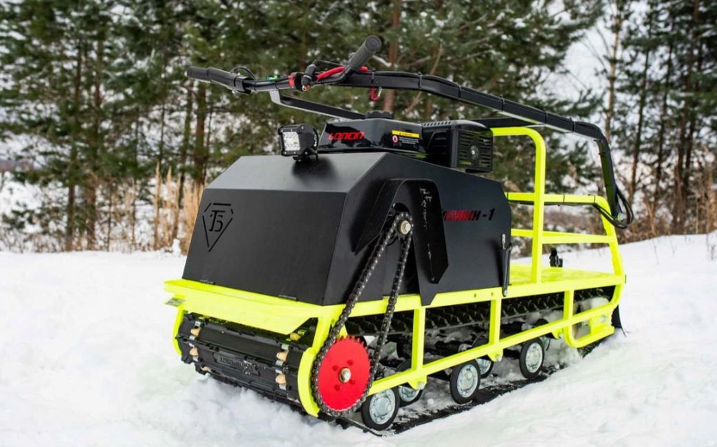 Мотобуксировщик Бурлак ХОЗЯИН-1 (капот металл) в Геленджике