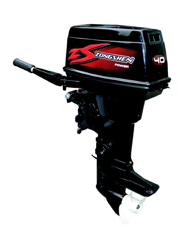 Лодочный мотор Zongshen T40 (+руль+пульт) в Геленджике