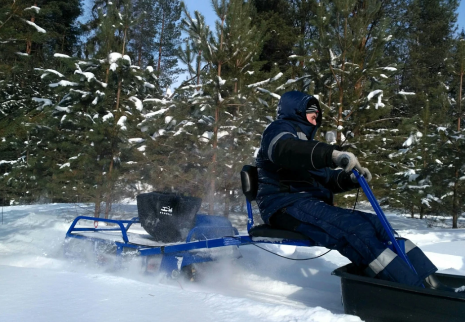 Мотобуксировщик толкач Альбатрос-XL8 с модулем. Без фары, тележки в Геленджике
