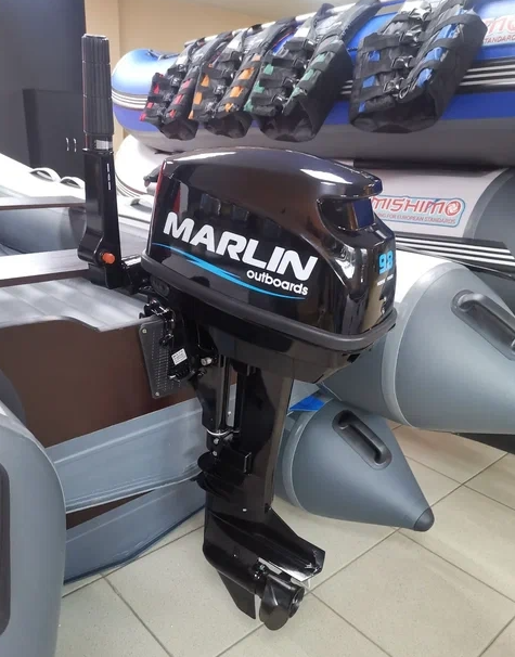 КОМПЛЕКТ ЛОДКА MISHIMO LITE 350 + МОТОР 9,8 Л.С. в Геленджике