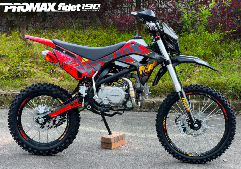 Мотоцикл (питбайк) PROMAX FIDET (ФАЙДЕТ) 190E MAX PRO LUX 19/16 в Геленджике