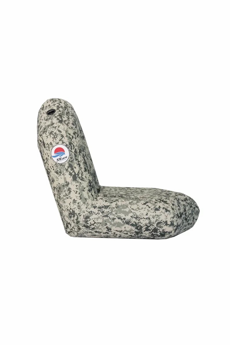 КРЕСЛО НАДУВНОЕ SMARINE, 85Х75 СМ, ПВХ, ЗЕЛЕНЫЙ ПИКСЕЛЬ в Геленджике