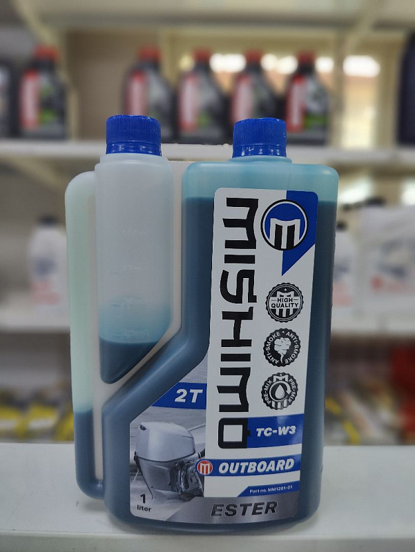 Масло MISHIMO 2T OUTBOARD (ESTER) полусинтетика 1 л в Геленджике