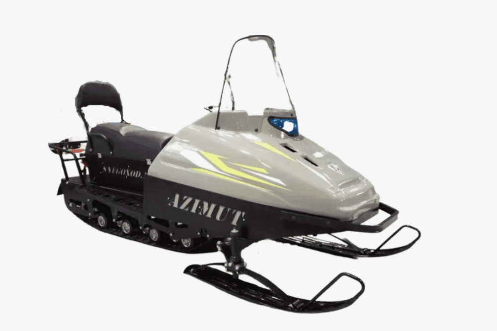 Миниснегоход Бурлак Азимут 24 л.с. , эл.запуск, реверс, тормоз гидравл, капот серый в Геленджике