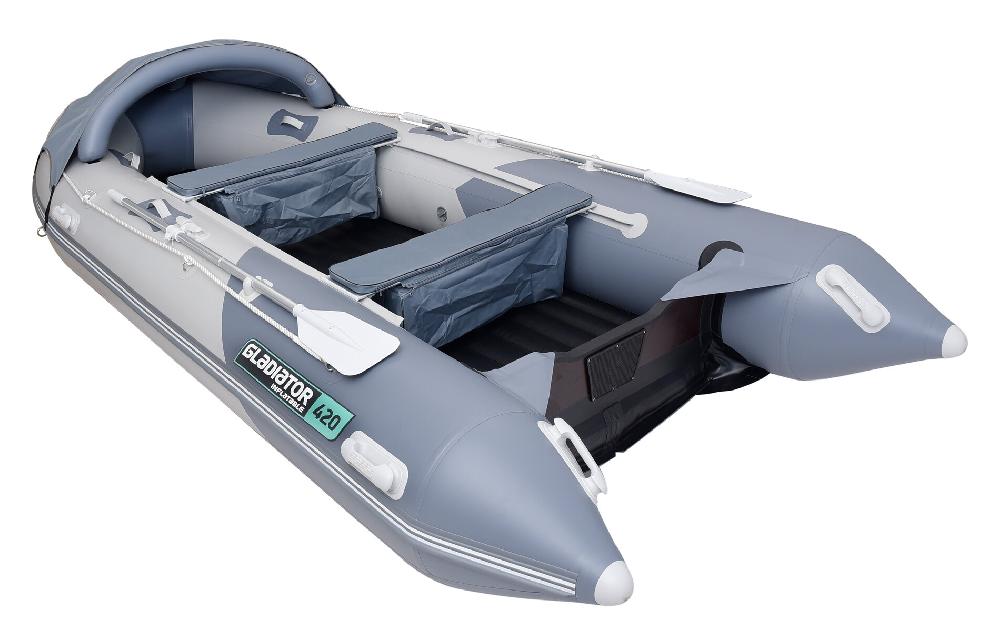 НАДУВНАЯ ЛОДКА GLADIATOR E350PRO в Геленджике