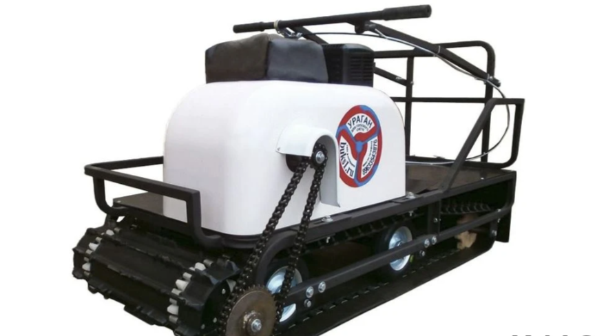 Мотобуксировщик Ураган Классика 15 л.с. в Геленджике