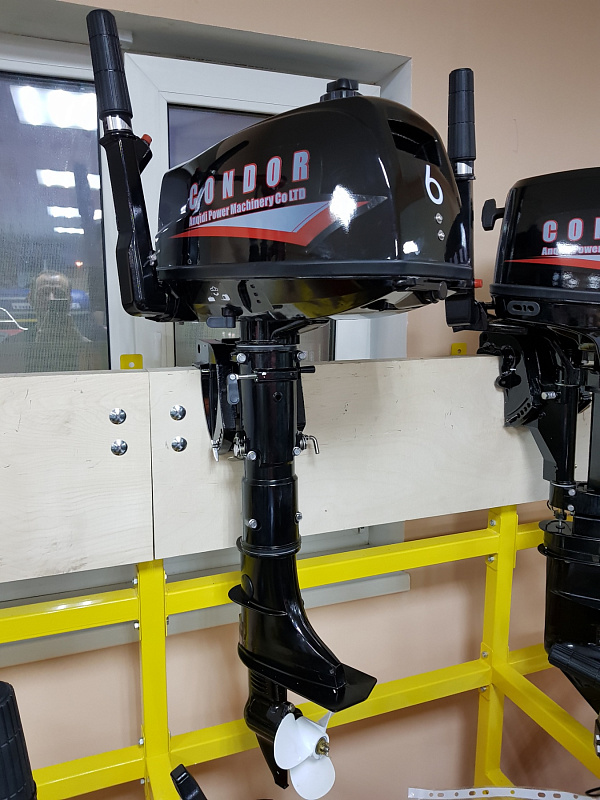 Лодочный мотор Condor F6HS без бака 12 л. в Геленджике