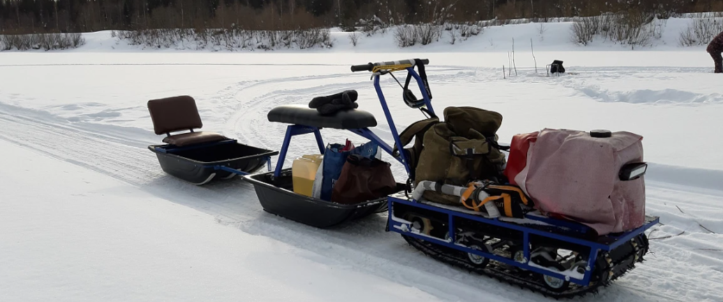 Мотобуксировщик Альбатрос-L 9 без фары в Геленджике