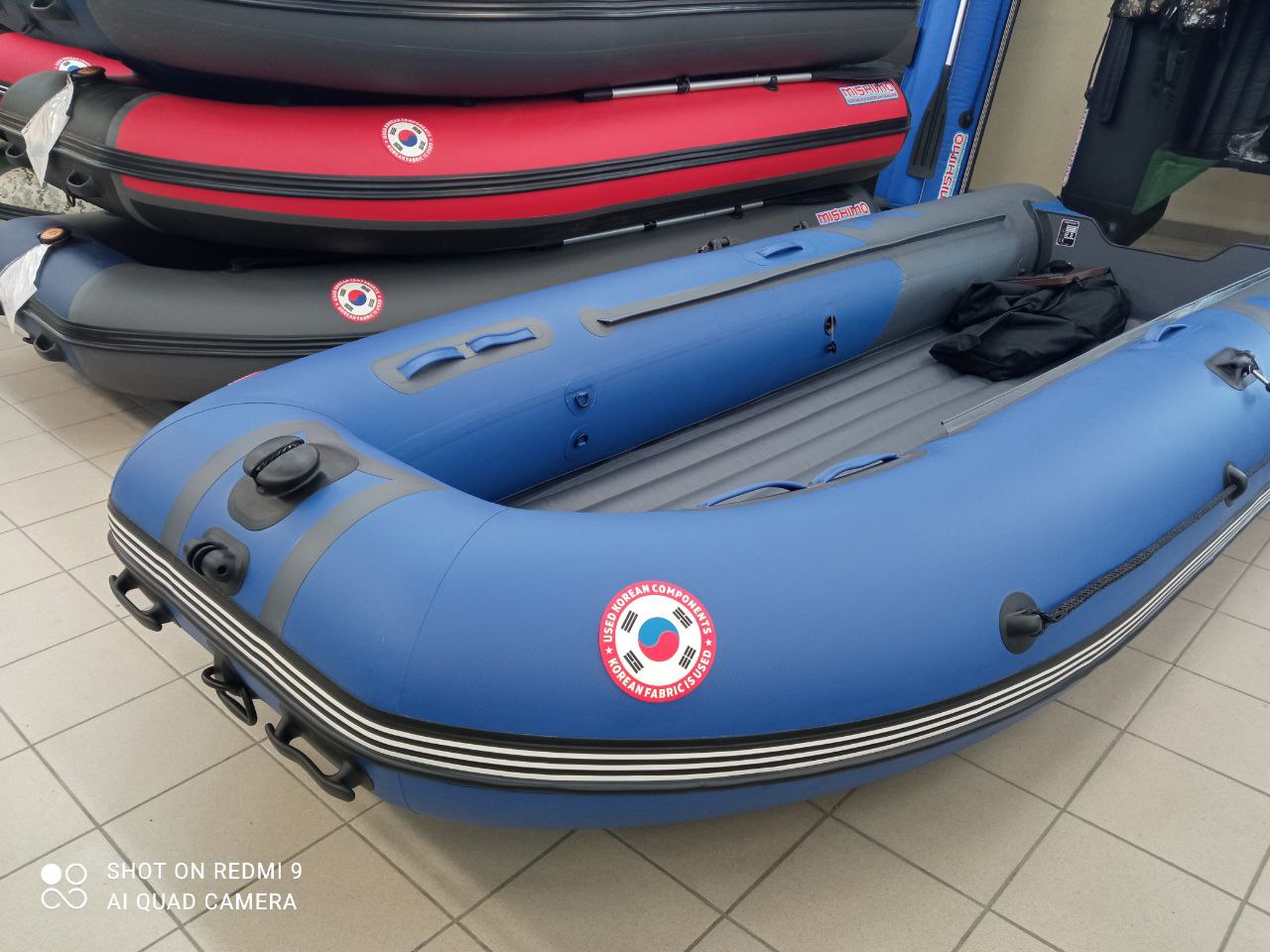 Лодка MISHIMO RIVER JET 400 под водомет в Геленджике