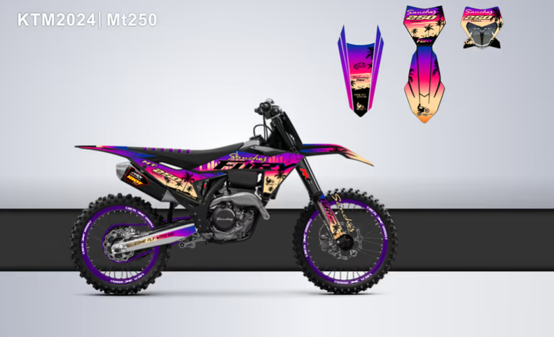 Кроссовый мотоцикл Sanchez Fury MT250 в Геленджике