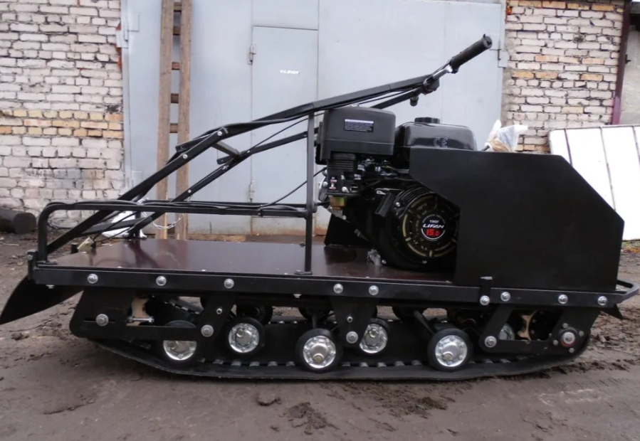 Мотобуксировщик AhtaR Зима 9 л/с с вариатором в Геленджике