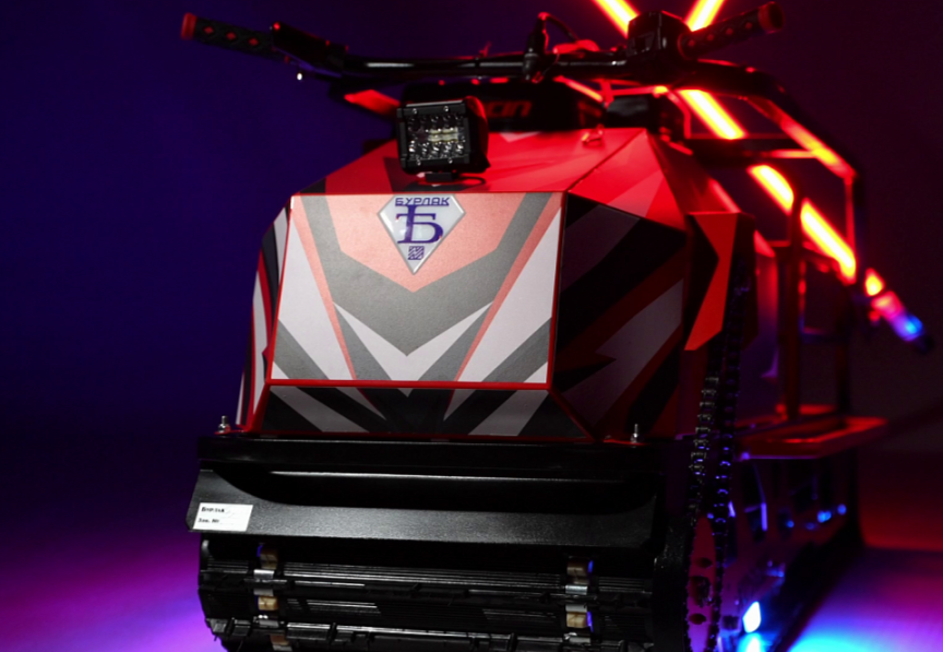 Мотобуксировщик Бурлак ХОЗЯИН-2 в Геленджике