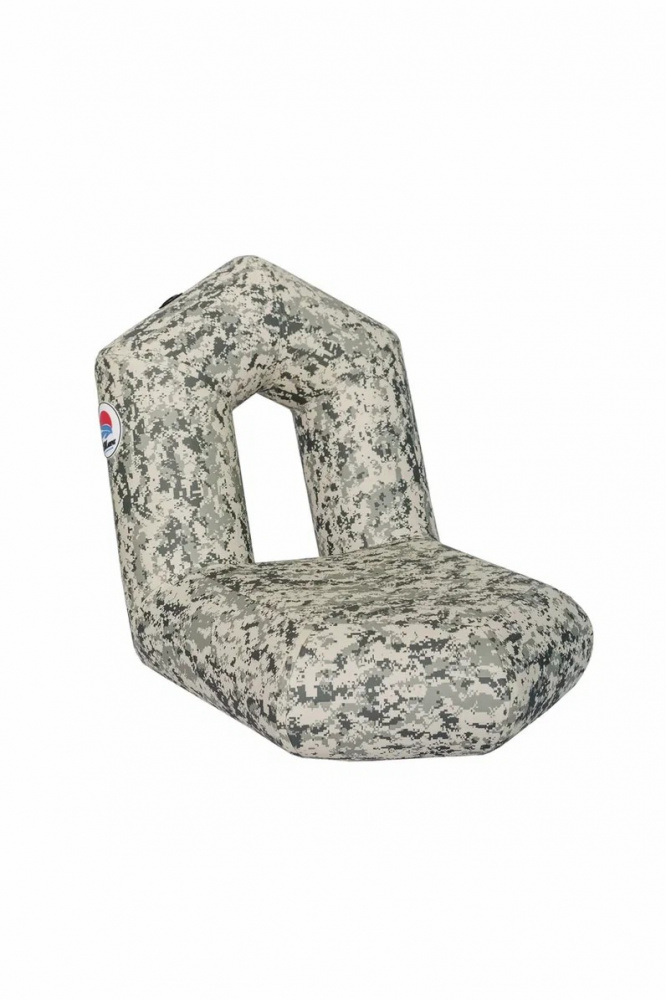 КРЕСЛО НАДУВНОЕ SMARINE, 85Х75 СМ, ПВХ, ЗЕЛЕНЫЙ ПИКСЕЛЬ в Геленджике