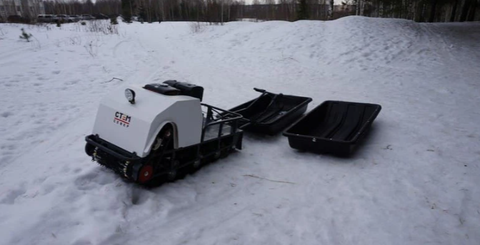 Мотобуксировщик СТЕМ СЕВЕР ЭКСПЕРТ 500 17 л.с. в Геленджике