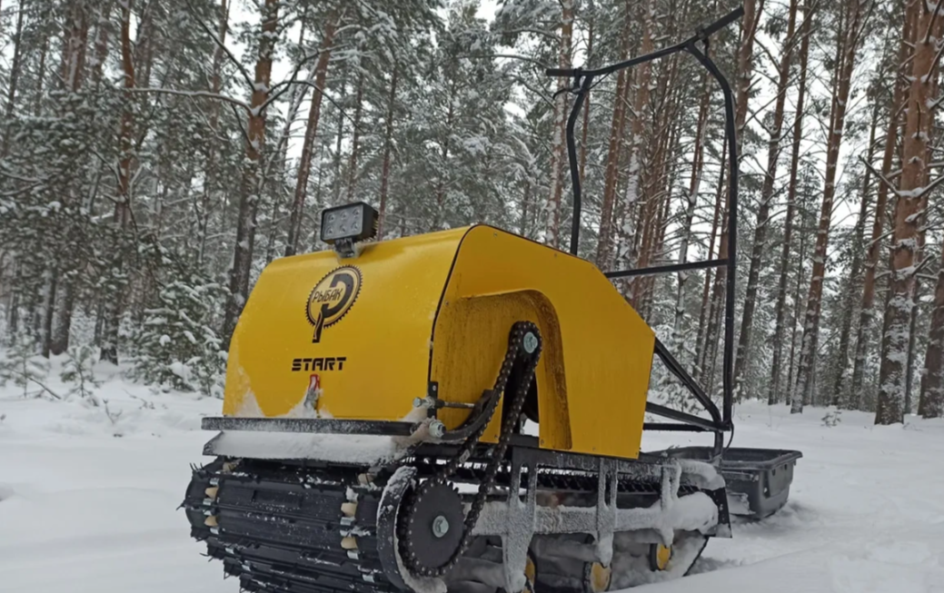 Мотобуксировщик РЫБАК СТАРТ Lifan 15 л.с. (металлический капот) в Геленджике