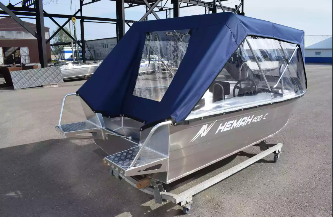 Алюминиевая лодка Неман-400 С в Геленджике