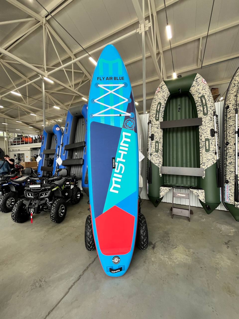 SUP (САП) Доска MISHIMO FLY AIR BLUE 10,8’ (330см) в Геленджике