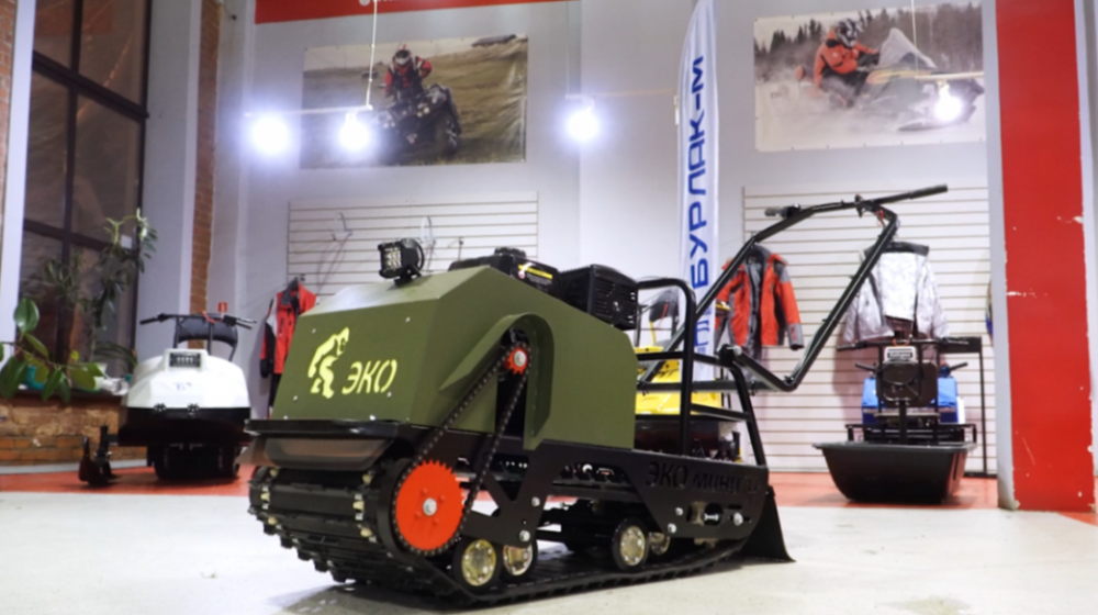 Мотобуксировщик ЭКО-Мини 15 лс (рама цельнометаллическая гнутая) в Геленджике