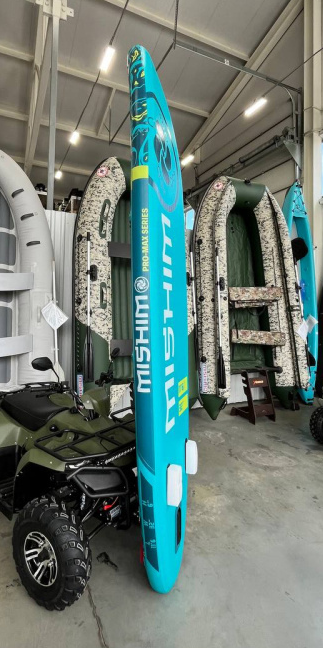 SUP (САП) Доска MISHIMO PRO-MAX Light Teal 11,6’ (355см) в Геленджике