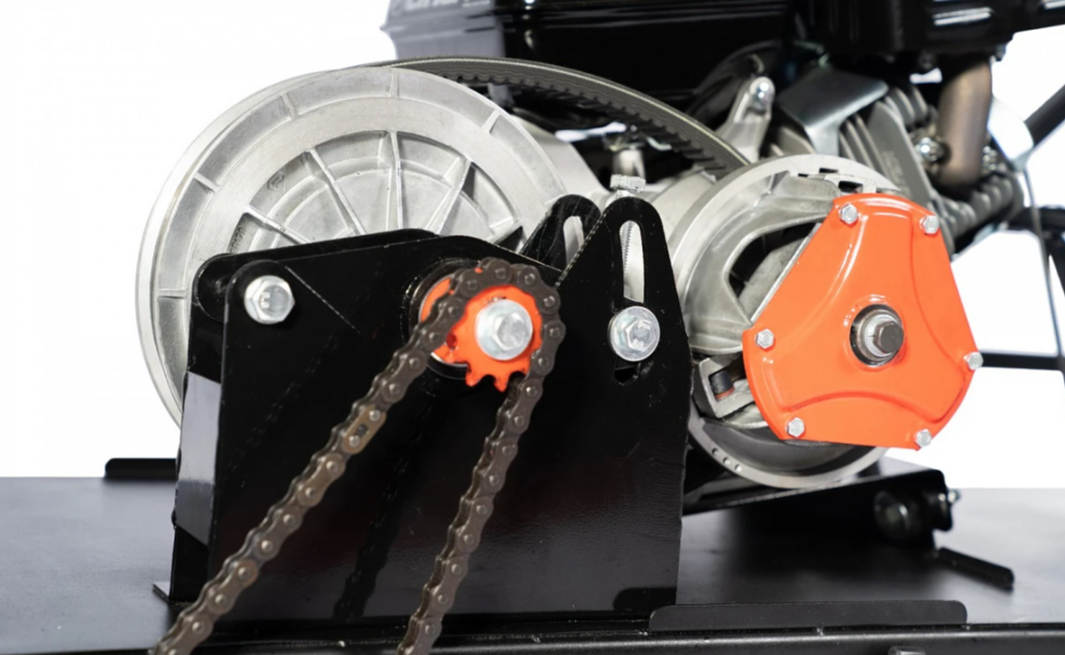 Мотобуксировщик БУРЛАК-M2 LFS 15 л.с. с эл/зап (передний привод, склизы) в Геленджике