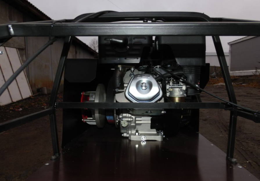 Мотобуксировщик AhtaR Зима 9 л/с с вариатором в Геленджике