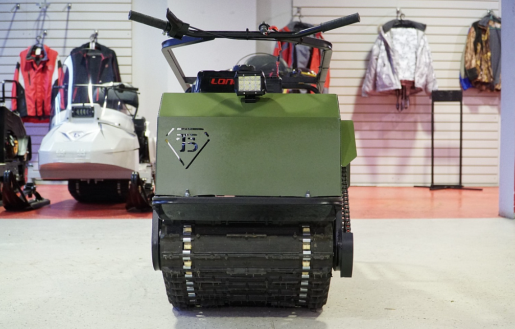 Мотобуксировщик Бурлак ХОЗЯИН-2 в Геленджике