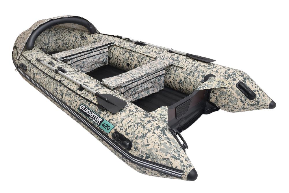 НАДУВНАЯ ЛОДКА GLADIATOR E350PRO в Геленджике