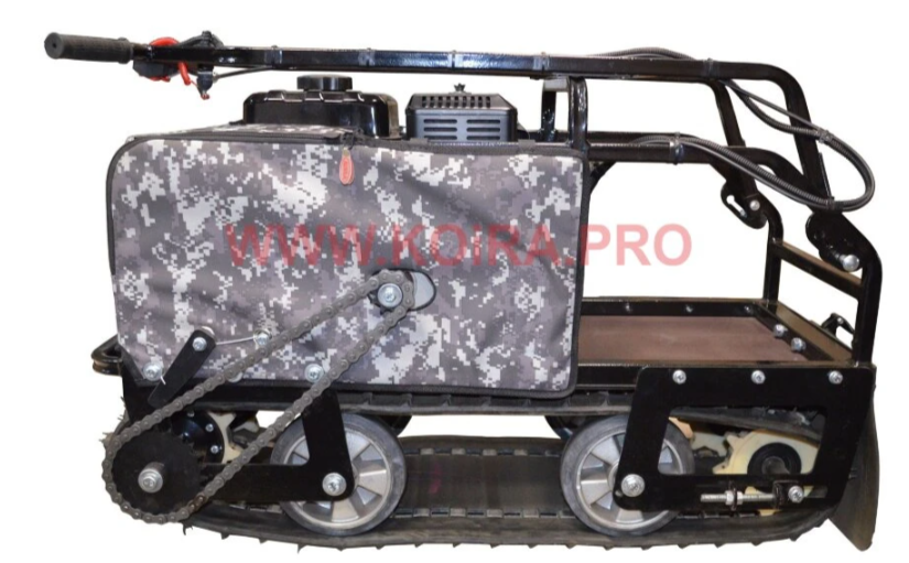 Мини мотобуксировщик КОЙРА "Вжик" (107 см) 7 л/с с ручным стартером в Геленджике