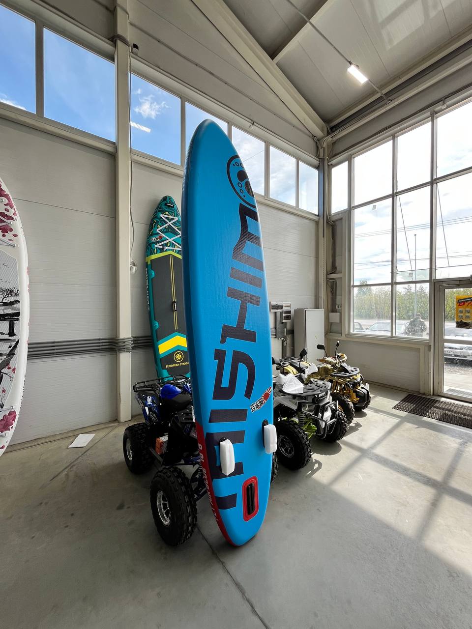 SUP (САП) Доска MISHIMO FLY AIR BLUE 10,8’ (330см) в Геленджике