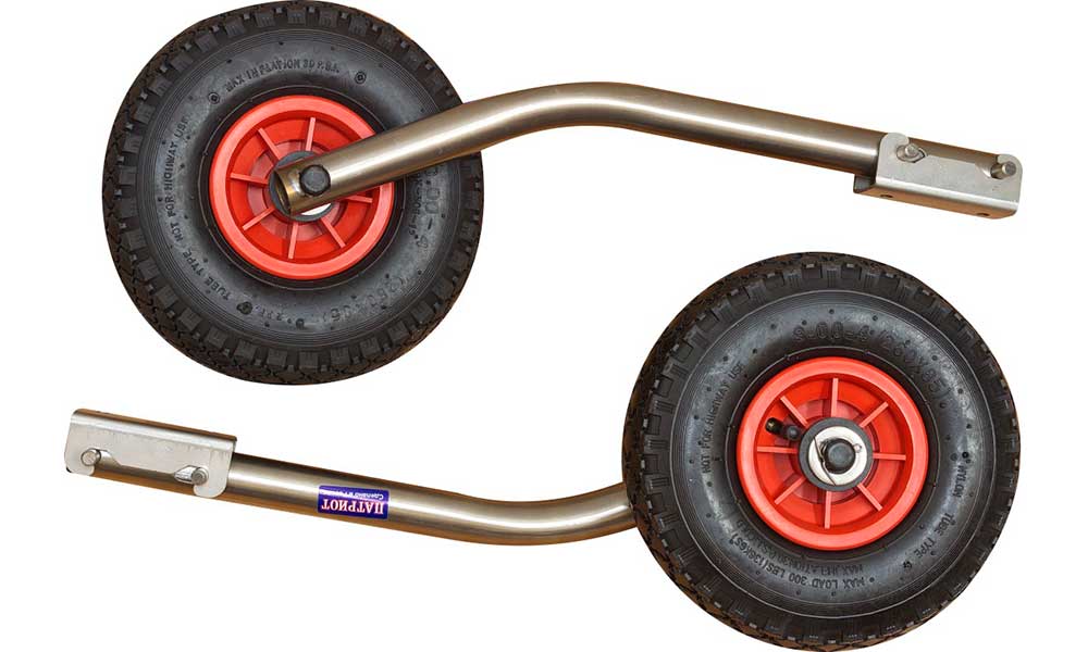 Транцевые колеса модульные удлиненные из нержавеющей стали в Геленджике