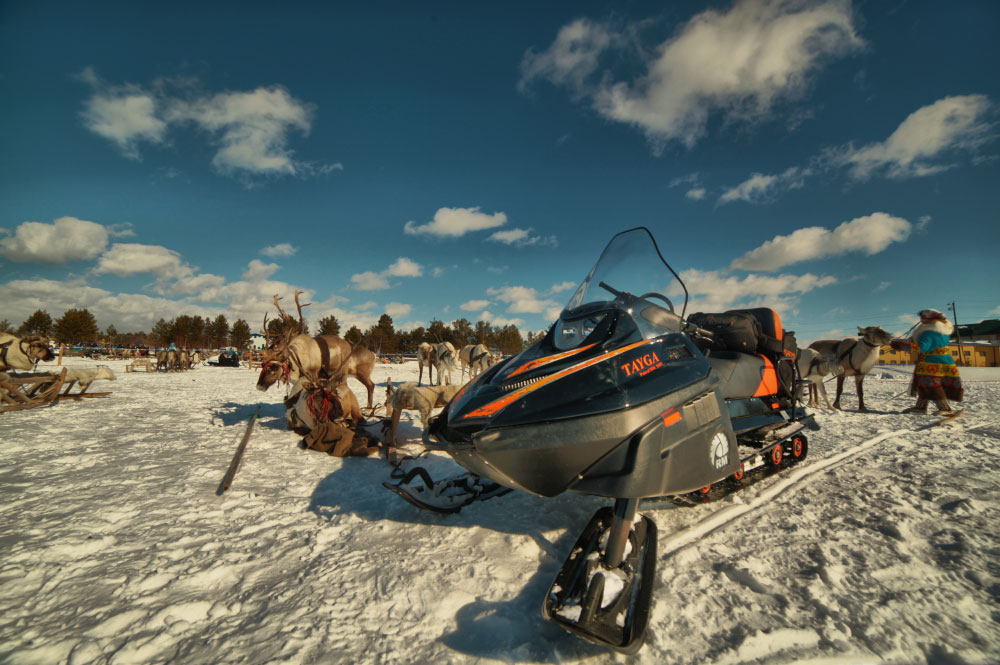СНЕГОХОД РМ ТАЙГА ПАТРУЛЬ 550 SWT в Геленджике