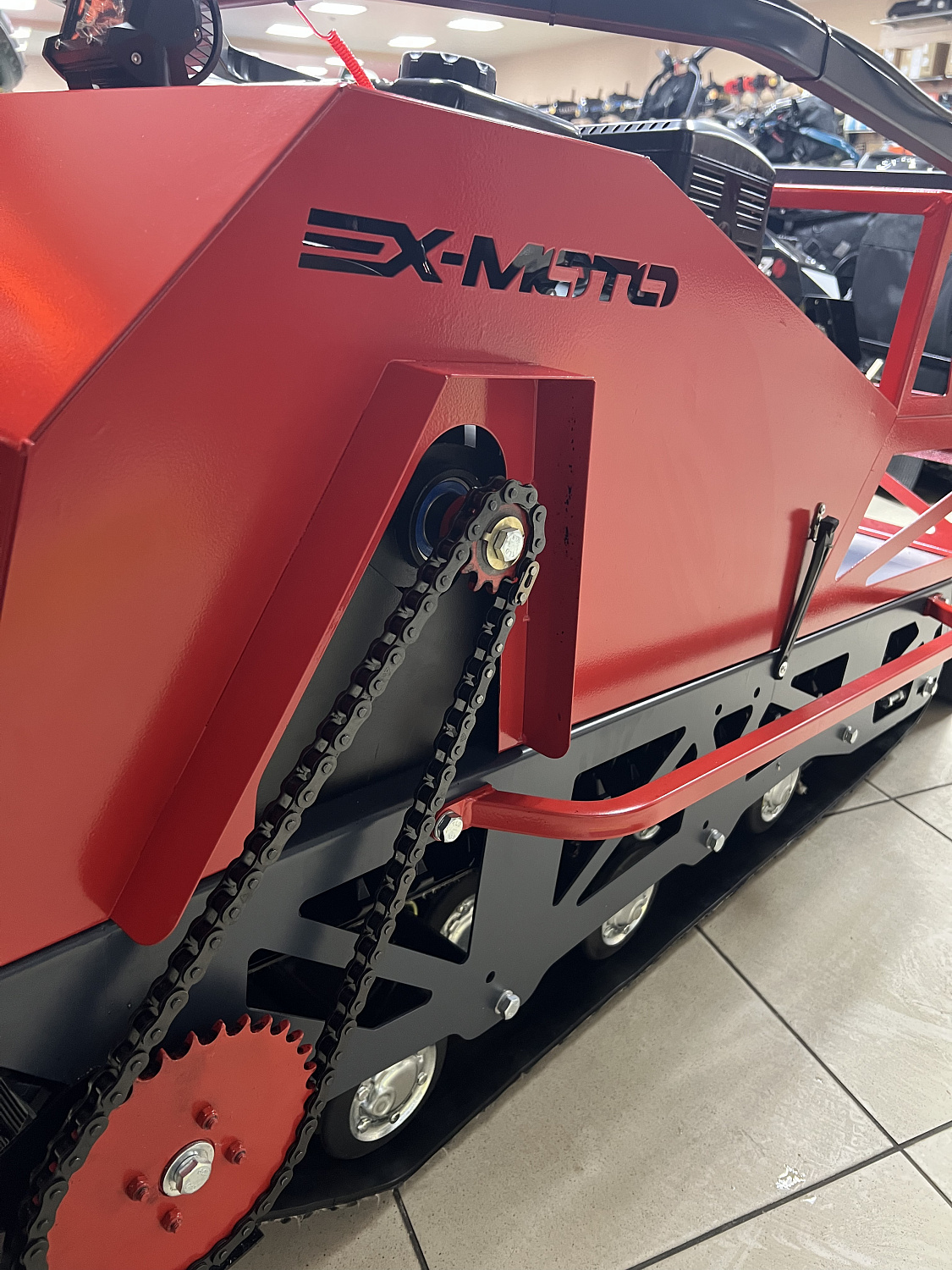 Мотобуксировщик EX-MOTO SNOWDOG S500 15л.с в Геленджике